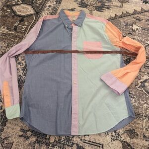 Jcrew men’s button down long sleeve shirt